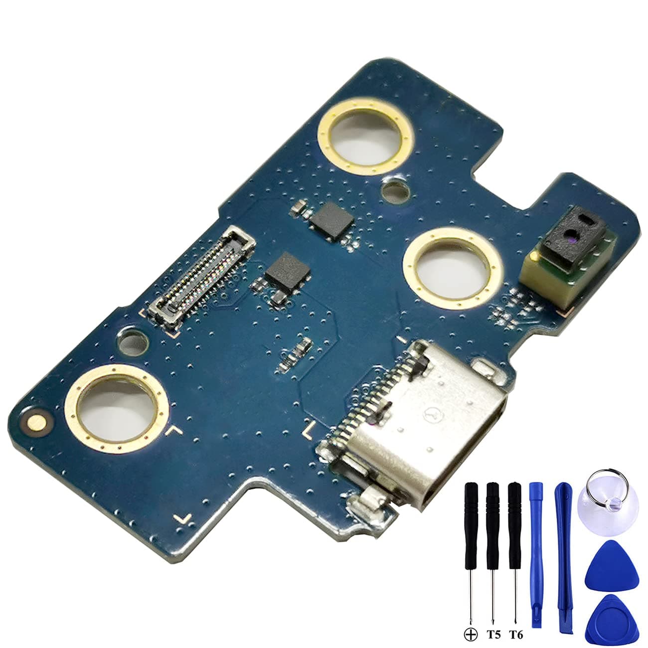 Tab A8 10.5 X200 USB Charging Port Flex Cable Replacement X205 USB Type-C Charger Dock Board Flex Connector for Samsung Galaxy Tab A8 10.5 Port SM-X200 SM-X205 Repair Part