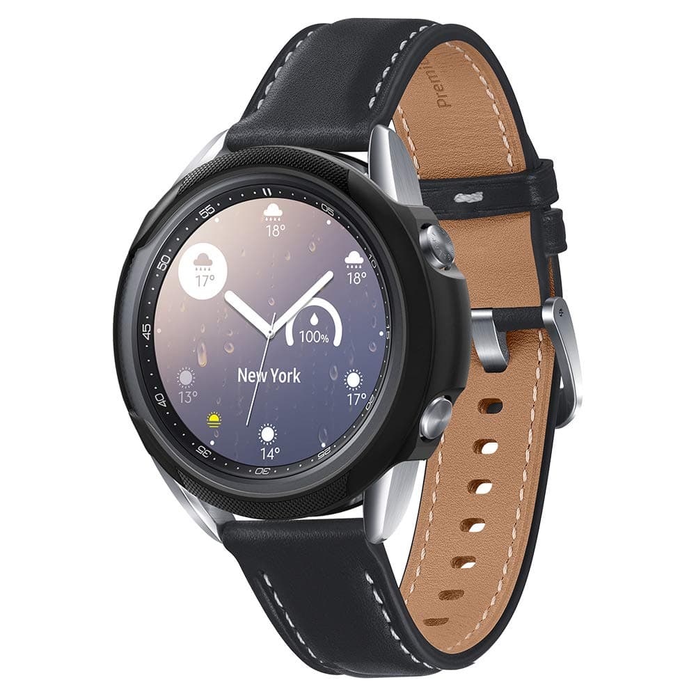 Spigen Liquid Air Armor Designed for Galaxy Watch 3 Case 41mm (2020) - Matte Black