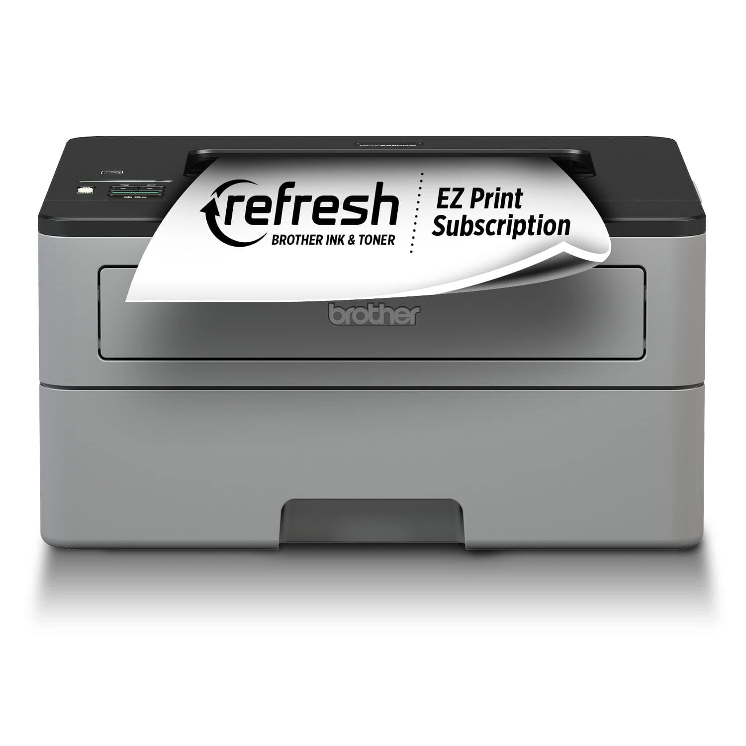 Compact Monochrome Laser Printer, HL-L2350DW, Wireless Printing, Duplex Two-Sided Printing, Includes 4 Month Refresh Subscription Trial and Amazon Dash Replenishment Ready