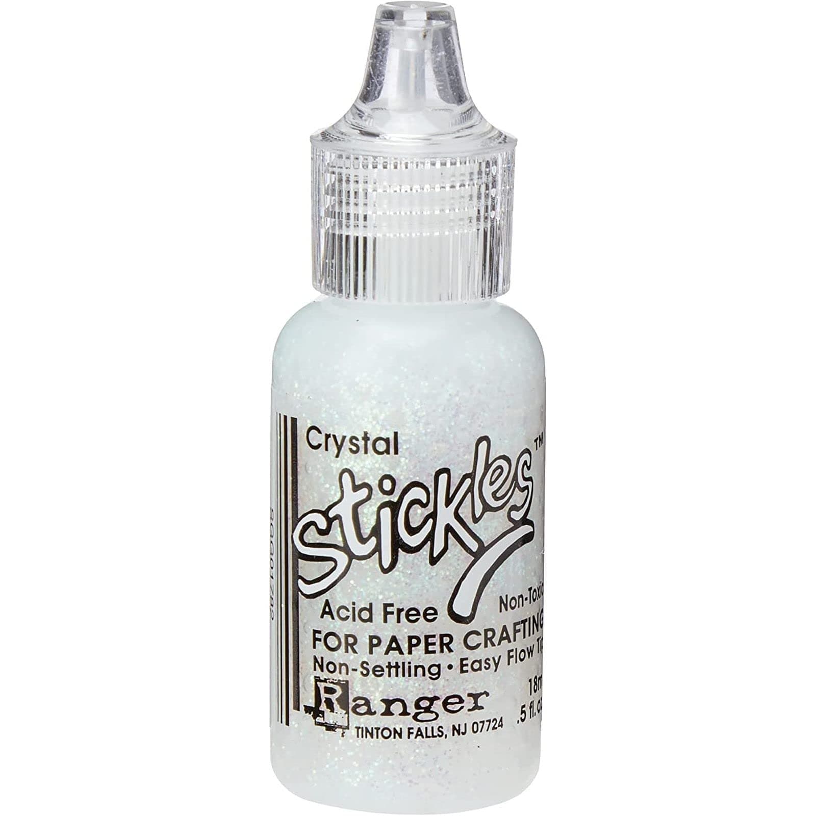 Ranger Stickles Glitter Glue .5oz, Crystal