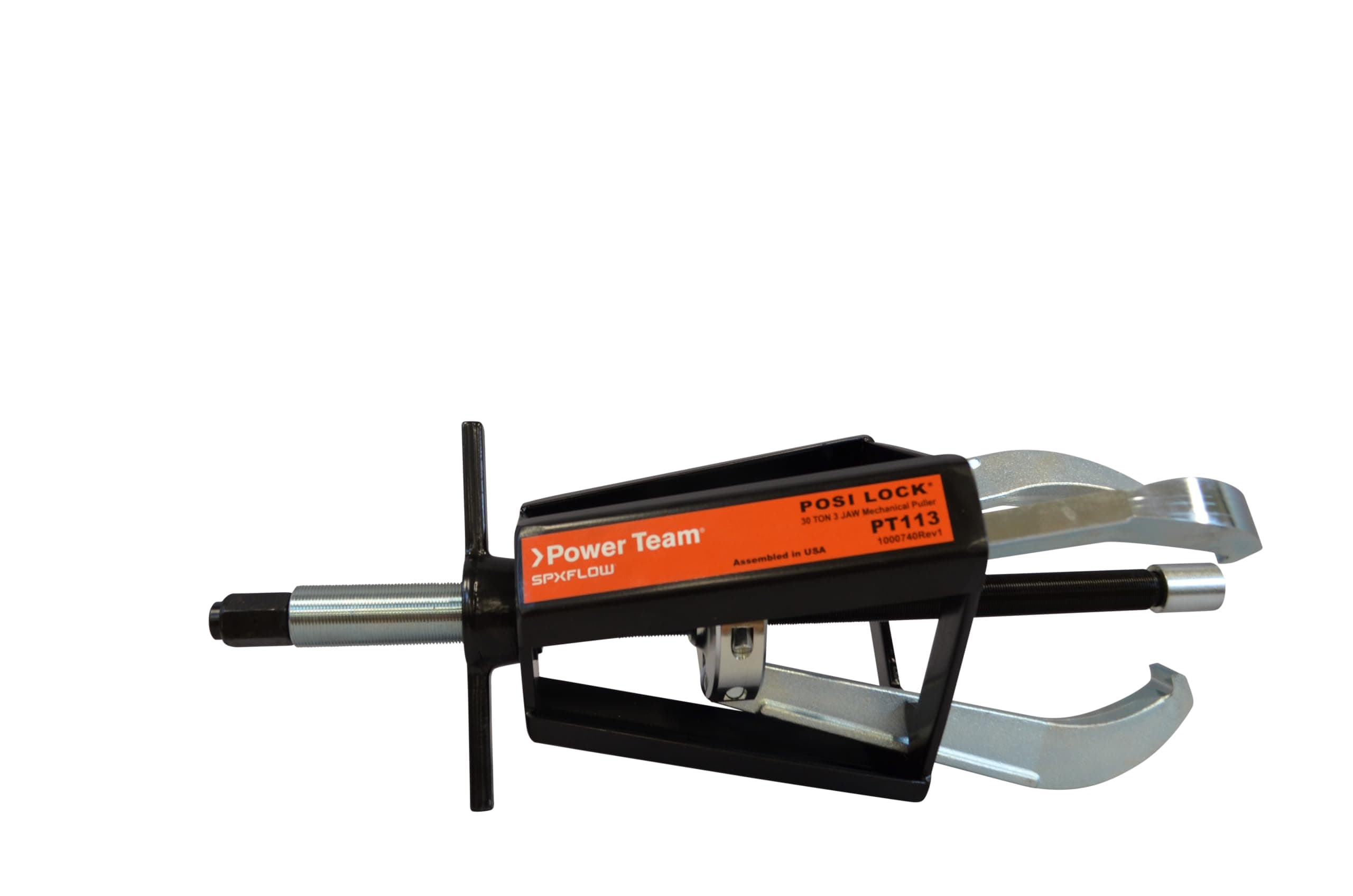 Posi Lock 113 Manual Puller, 3 Jaws, 30 tons Capacity, 12" Reach, 2-1/2" - 18" Spread Range, 27-1/4" Overall Length