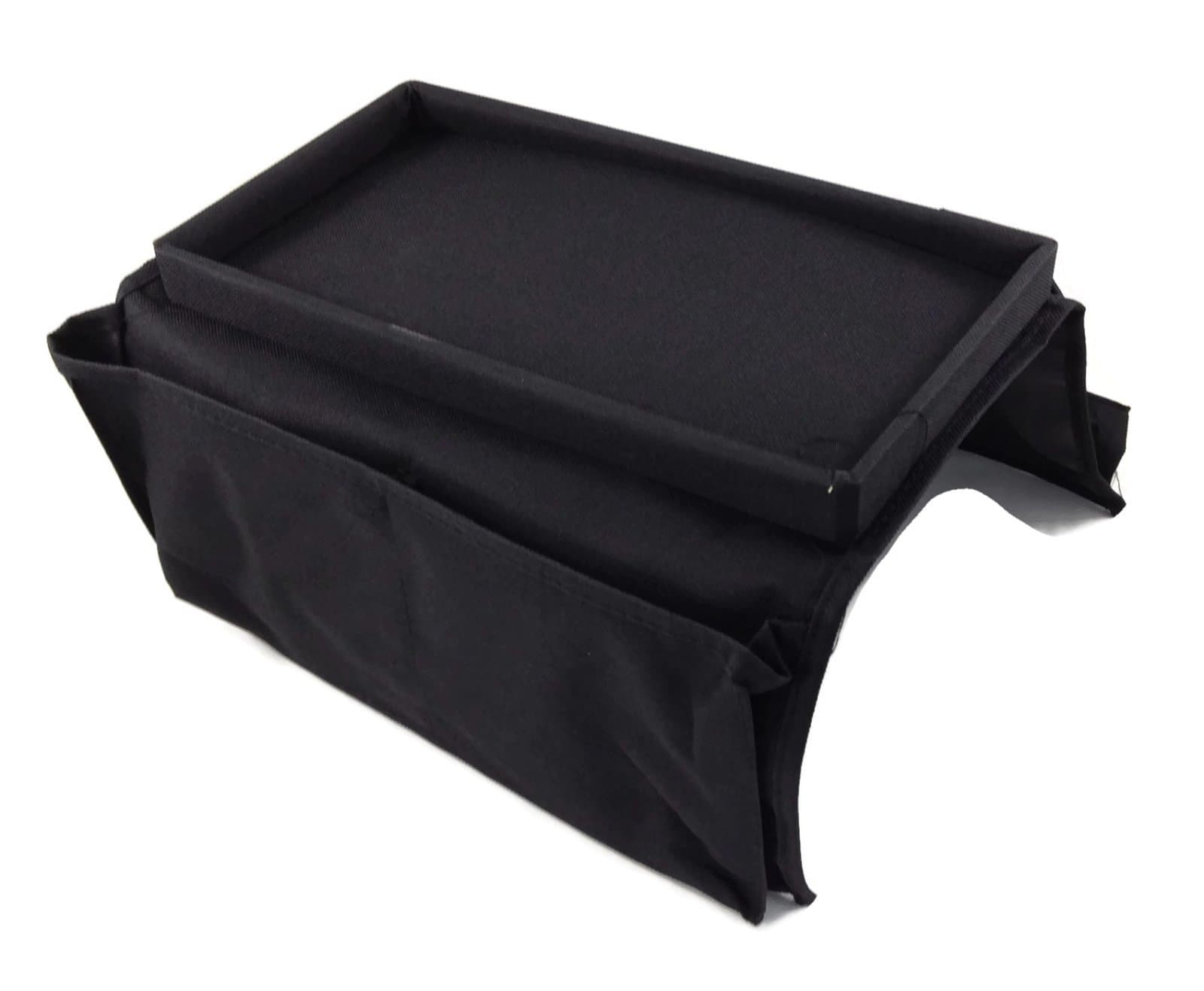 6 Pocket Sofa Couch Arm Rest Organizer with Table-Top, 18x7 inch