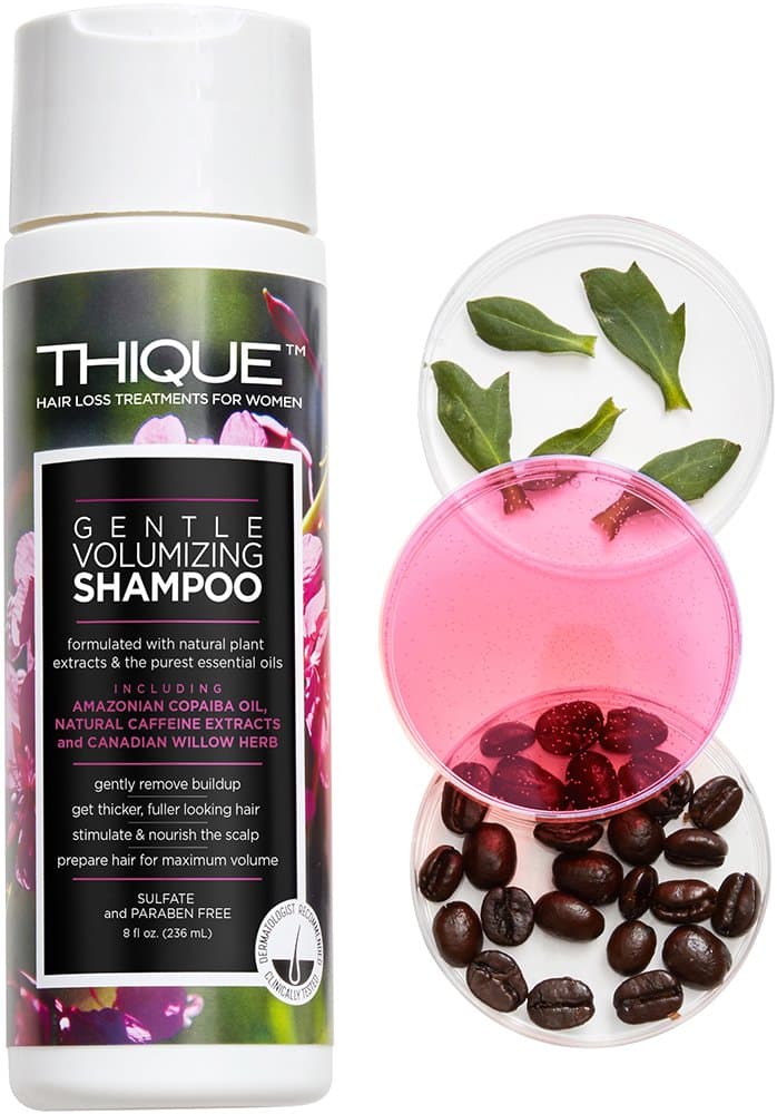 THIQUE Gentle Volumizing Shampoo, 8 Ounce