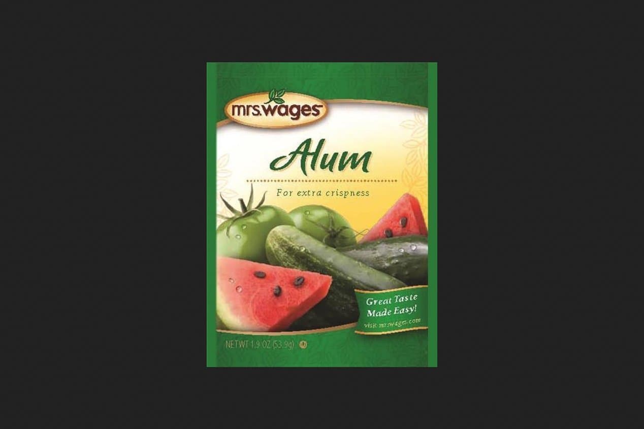 Mrs. WagesALUM - 12 packets, 60ml each