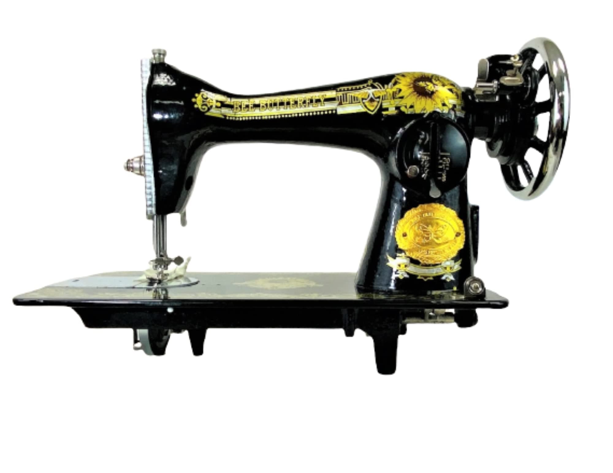 Yamata Bee Butterfly Flat Bed Mechanical Sewing Machine (FY2-1 (Machine Only))