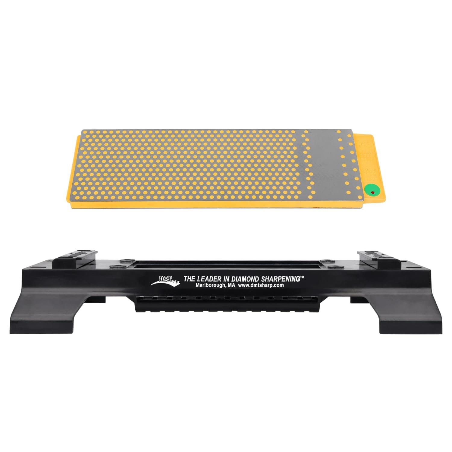 Diamond Machining Technology (DMT) 8-in. DuoSharp Plus Bench Stone Whetstone Extra Fine/Fine Grit Diamond Sharpening Stone with Base (WM8EF-WB)