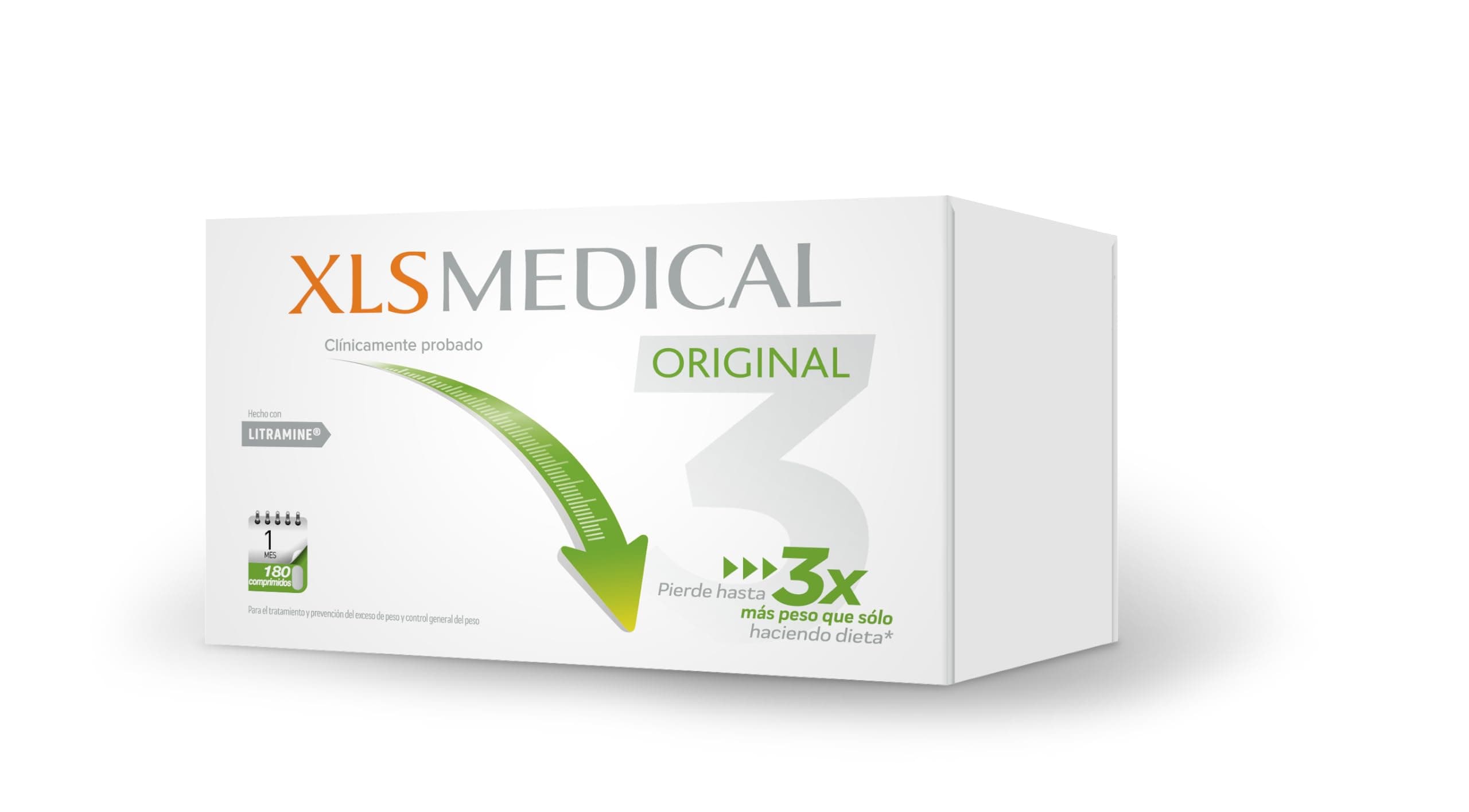 XLS MEDICAL ORIGINAL nudge 180 comprimidos
