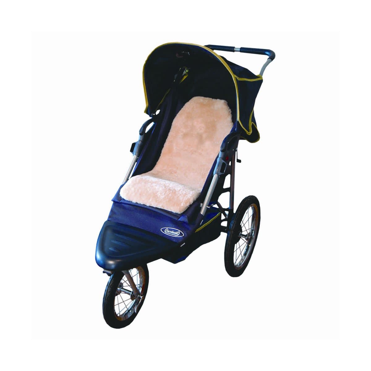 Shorn Sheepskin Stroller Insert Stroller Liner for Baby