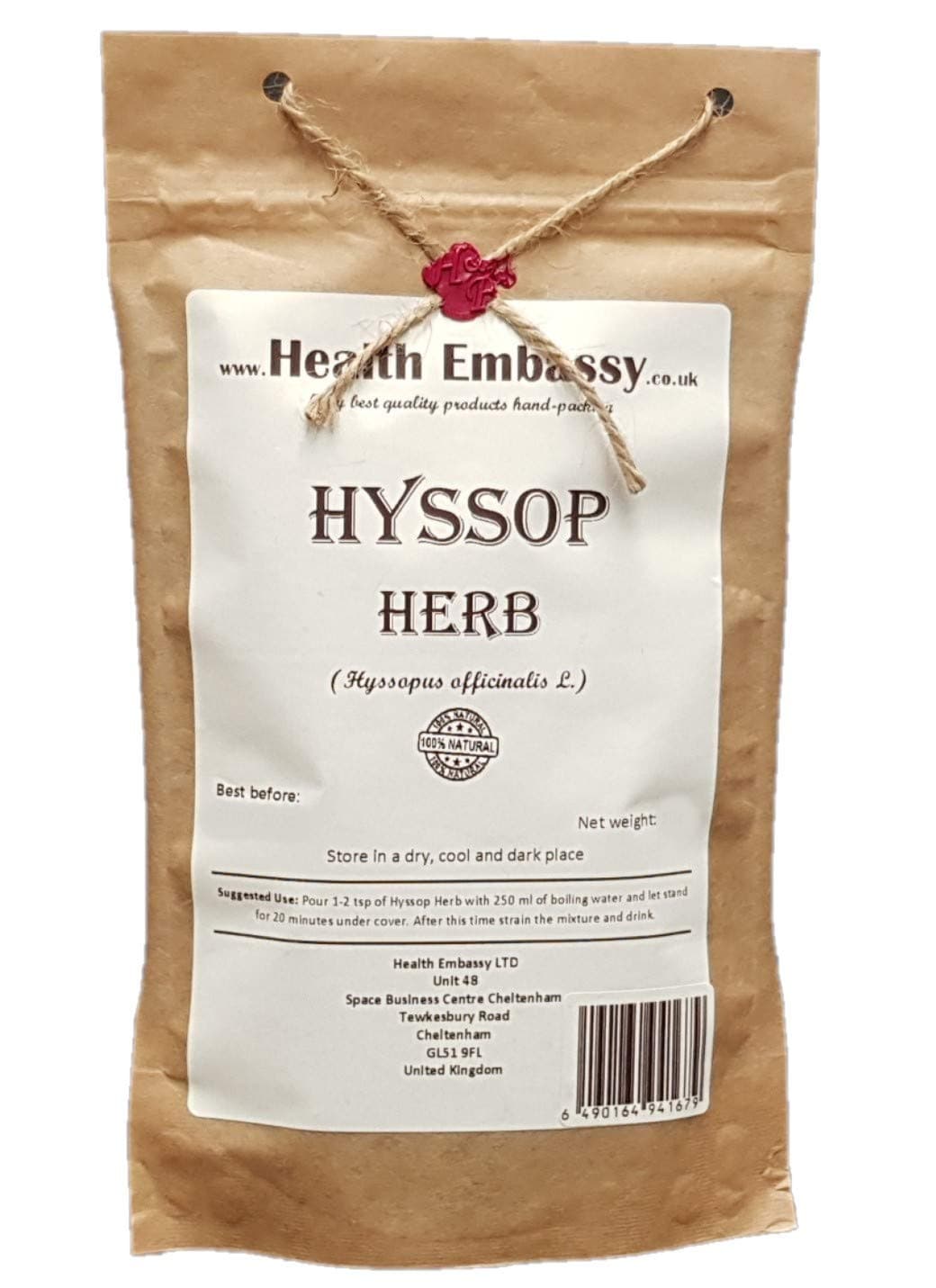 Hyssop Herb Health Embassy