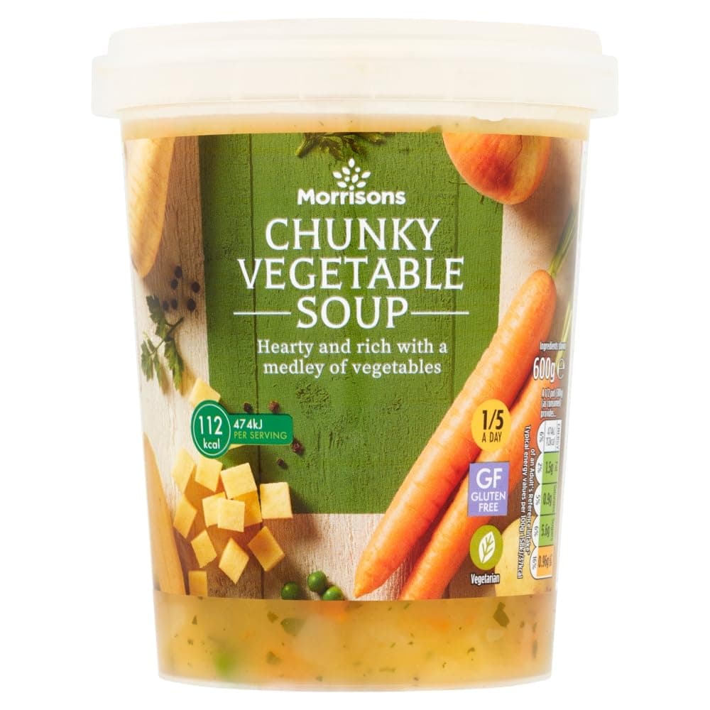 Morrisons Creamy Vegetable Soup, 600g