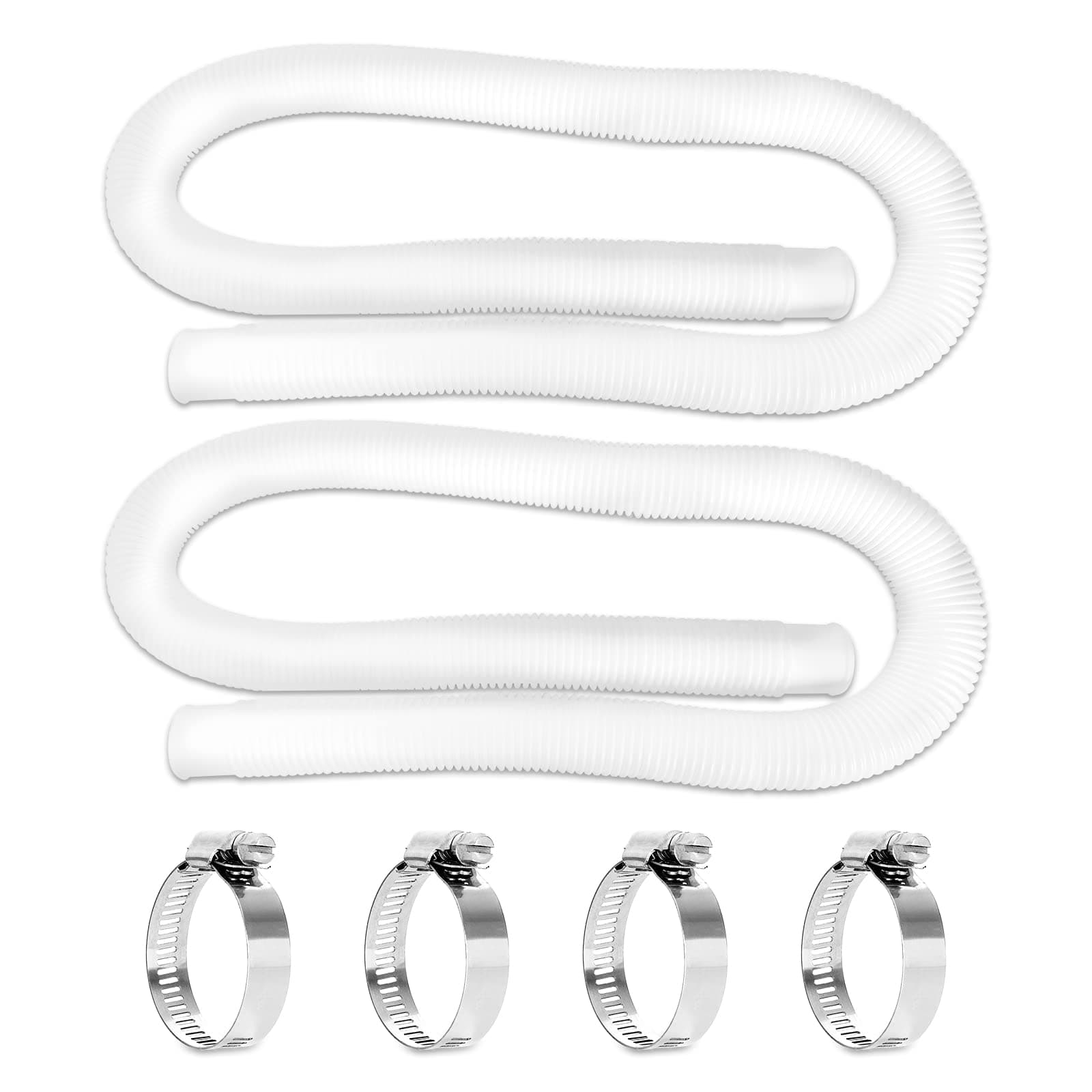 1.5” Pool Hose * 2 (White)