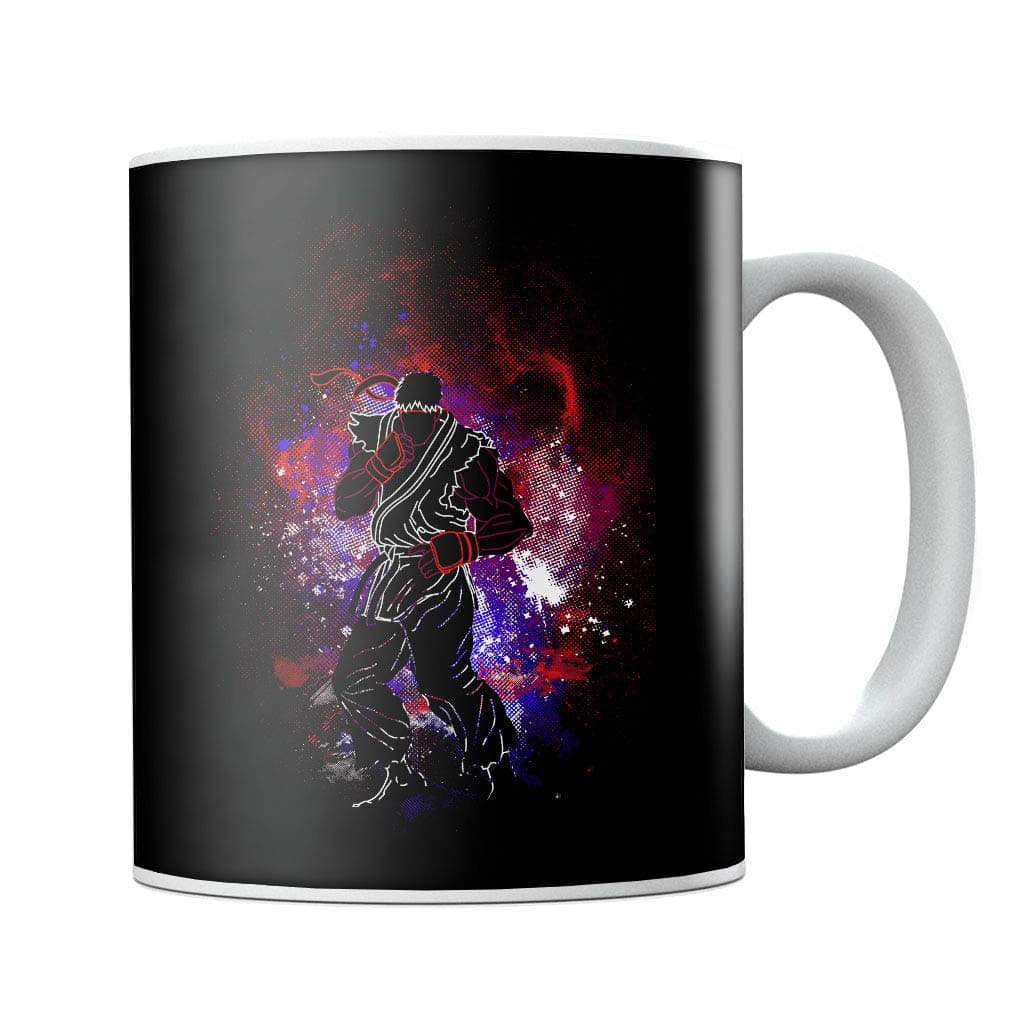 Street Fighter Ryu Silhouette Mug