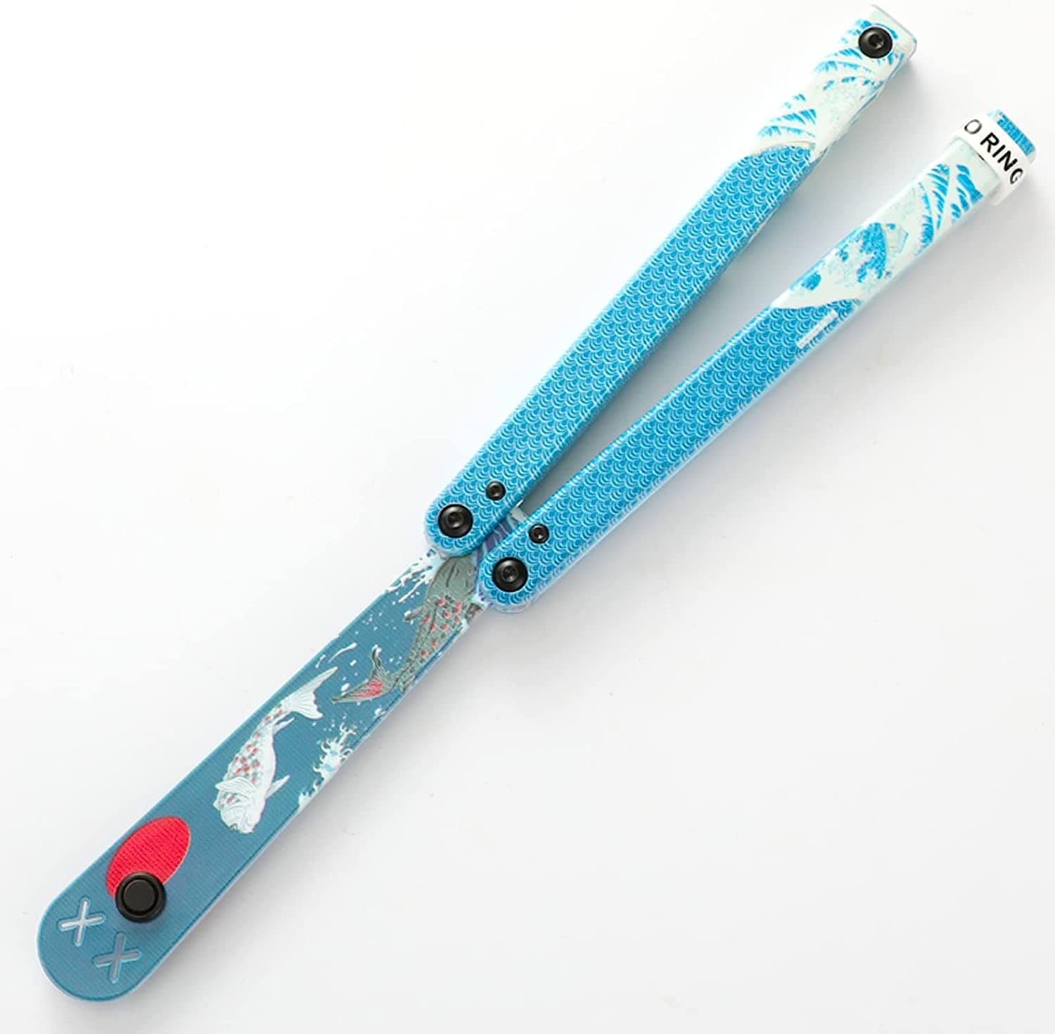 KEEDAS Integral Channel Plastic Handle, Ultra-Lightweight Durable Multitool, Best Balance and Inertia, Great for Beginners, Ideal for Christmas, Birthday, Anniversary (Kanagawa-1)