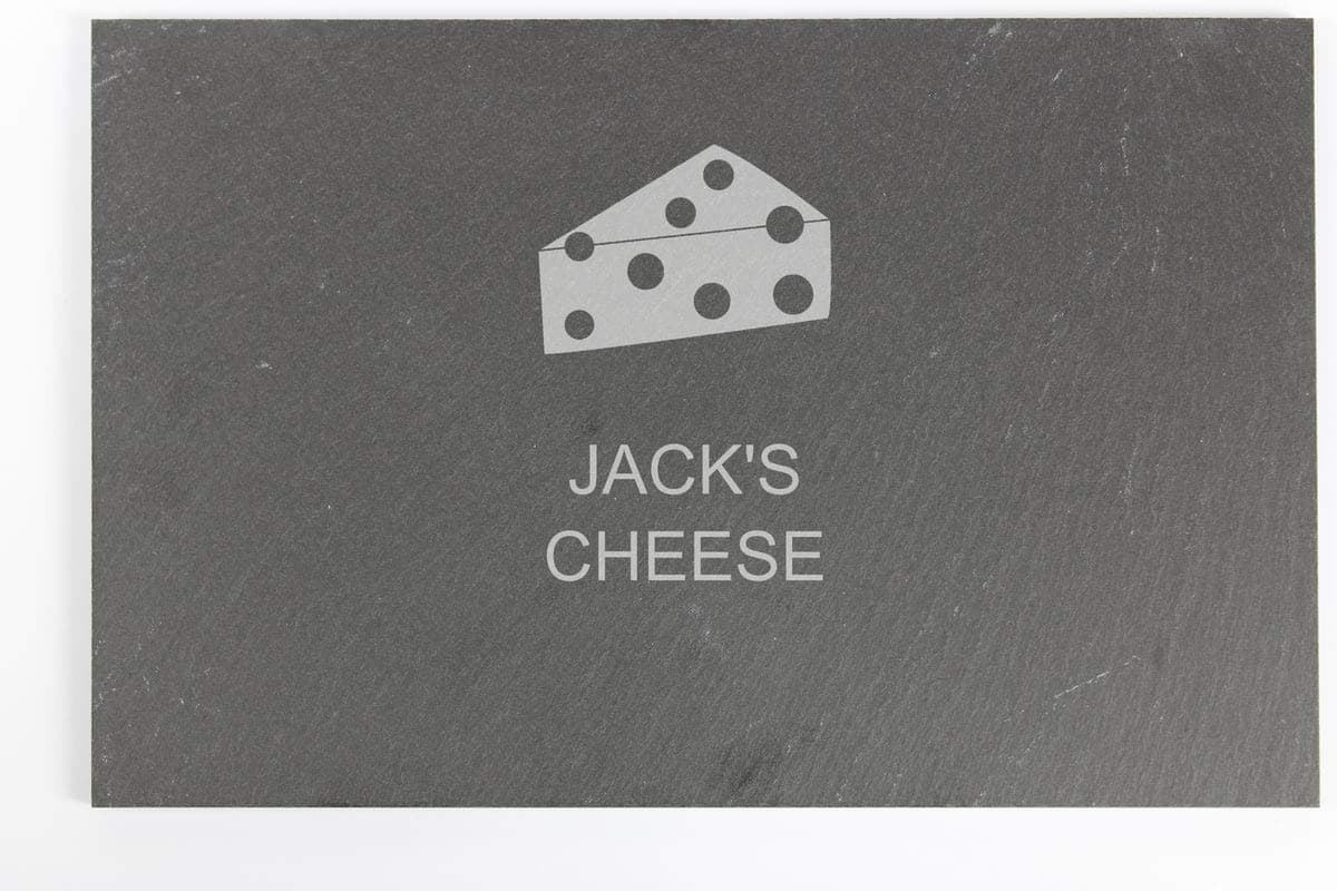 Go Find A Gift Personalised Engraved Slate Cheeseboard