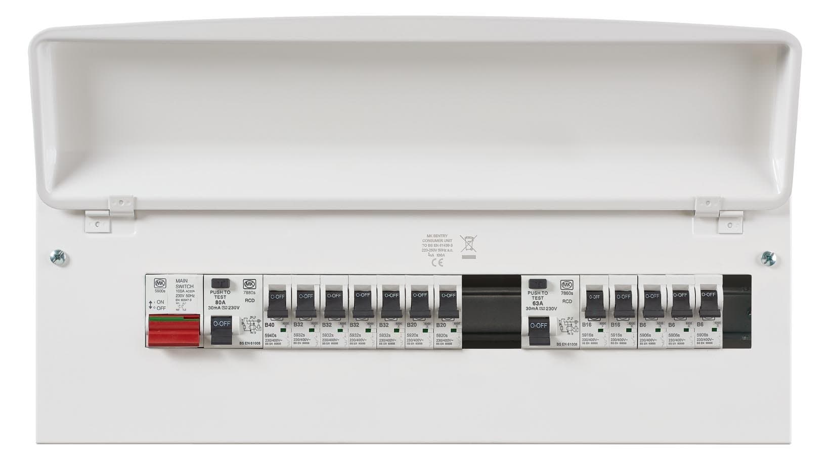 Honeywell K7678sMET, White