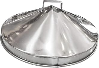 SUNRISE Stainless Steel Dim Sum Steamer Kitchen Supply (8.5" Lid)