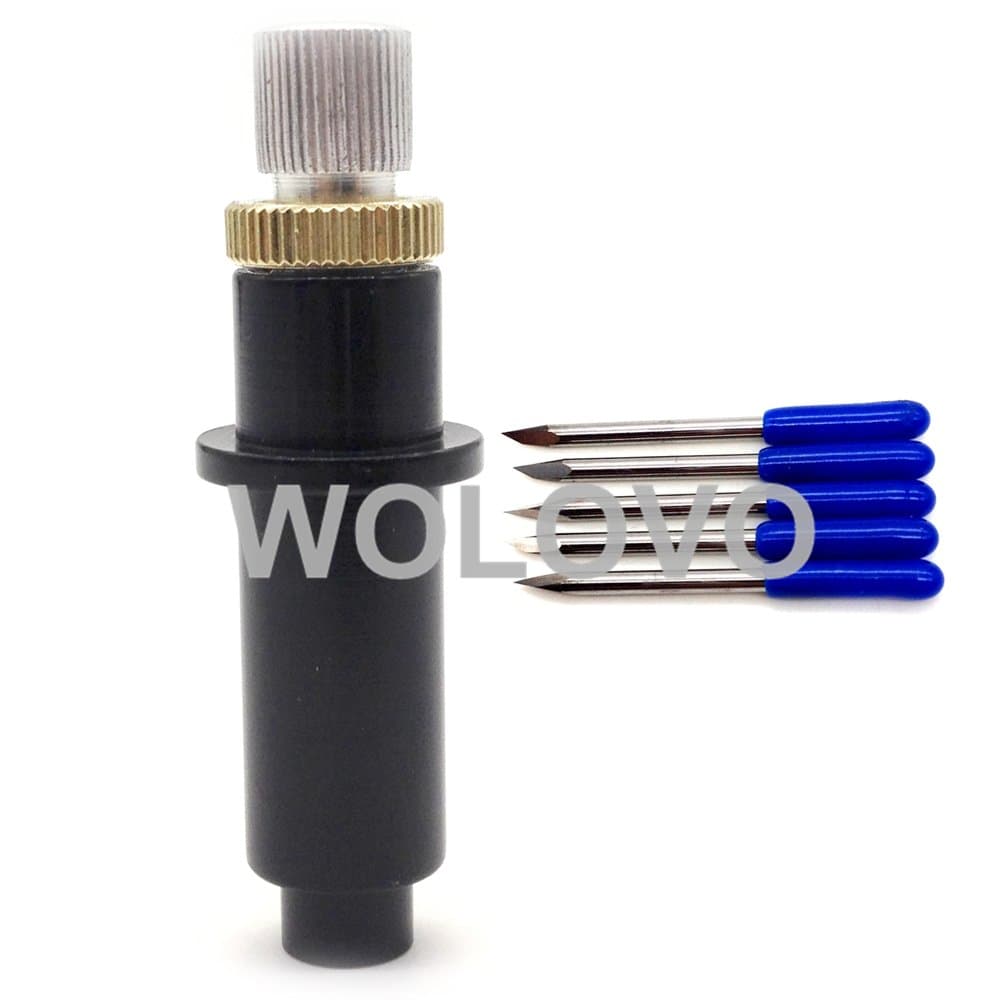 60 Degree 5pcs/Case Vinyl Cutter Heat Transfer Plotter Mimaki Cutter Blades + Mimaki Cutter housing Blade Holder