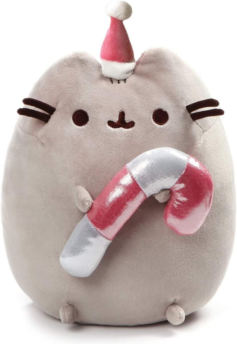 GUND Pusheen Candy Cane Soft Toy