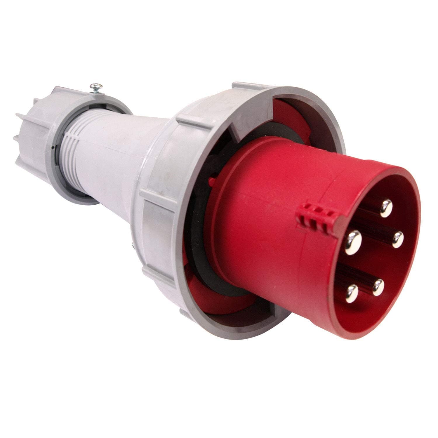 PCE 63 AMP 3P+N+E 415V IP67 Rated Trailing Plug 5 Pin 63A Waterproof Three 3 Phase Male