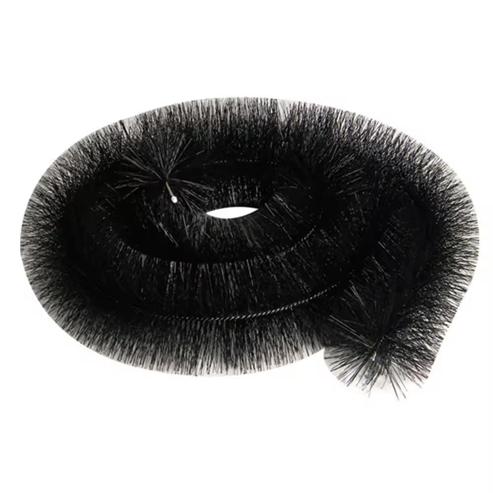 Hedgehog Gutter Brush Guard System 4 Metre x 100mm Black