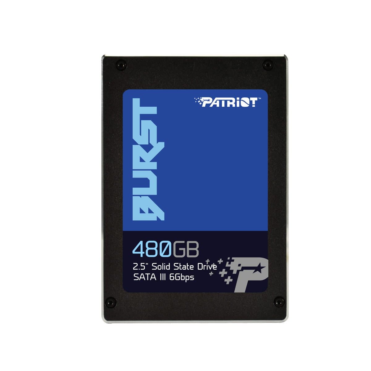 Patriot Burst SSD 480 GB Burst, 2.5” Solid State Drive, SATA III, 6Gbps PBU480GS25SSDR