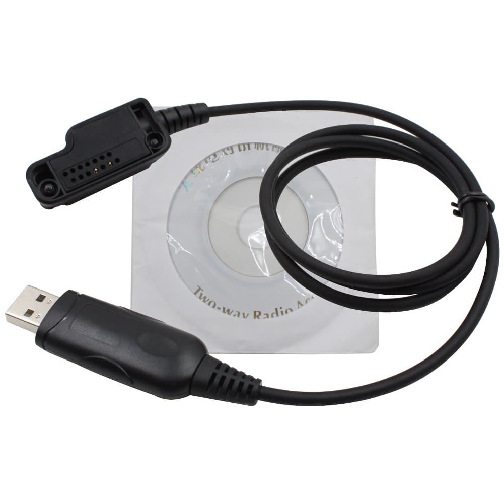 Multi-pin USB Programming Cable with CD ffor Yaesu Vertex Standard Radio VX-530 VX-600 VX-800 VX-900 VX-4000 VX-5500 VX-6000