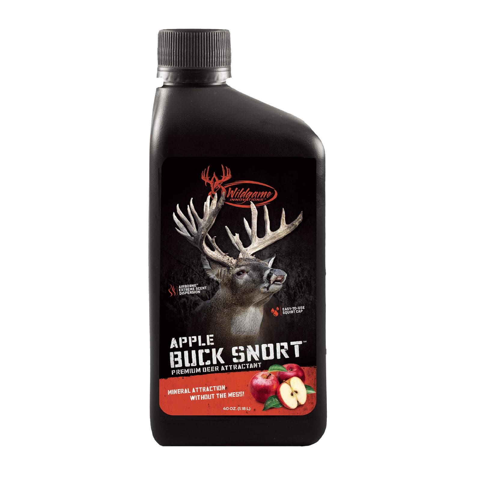 Buck Snort Apple Deer Supplement 40oz, Red