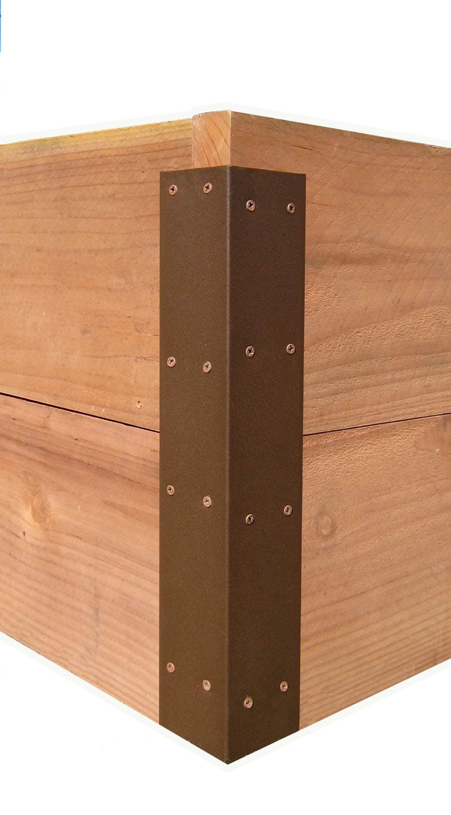 Raised Garden Bed Corner Brackets - for 20" H Beds