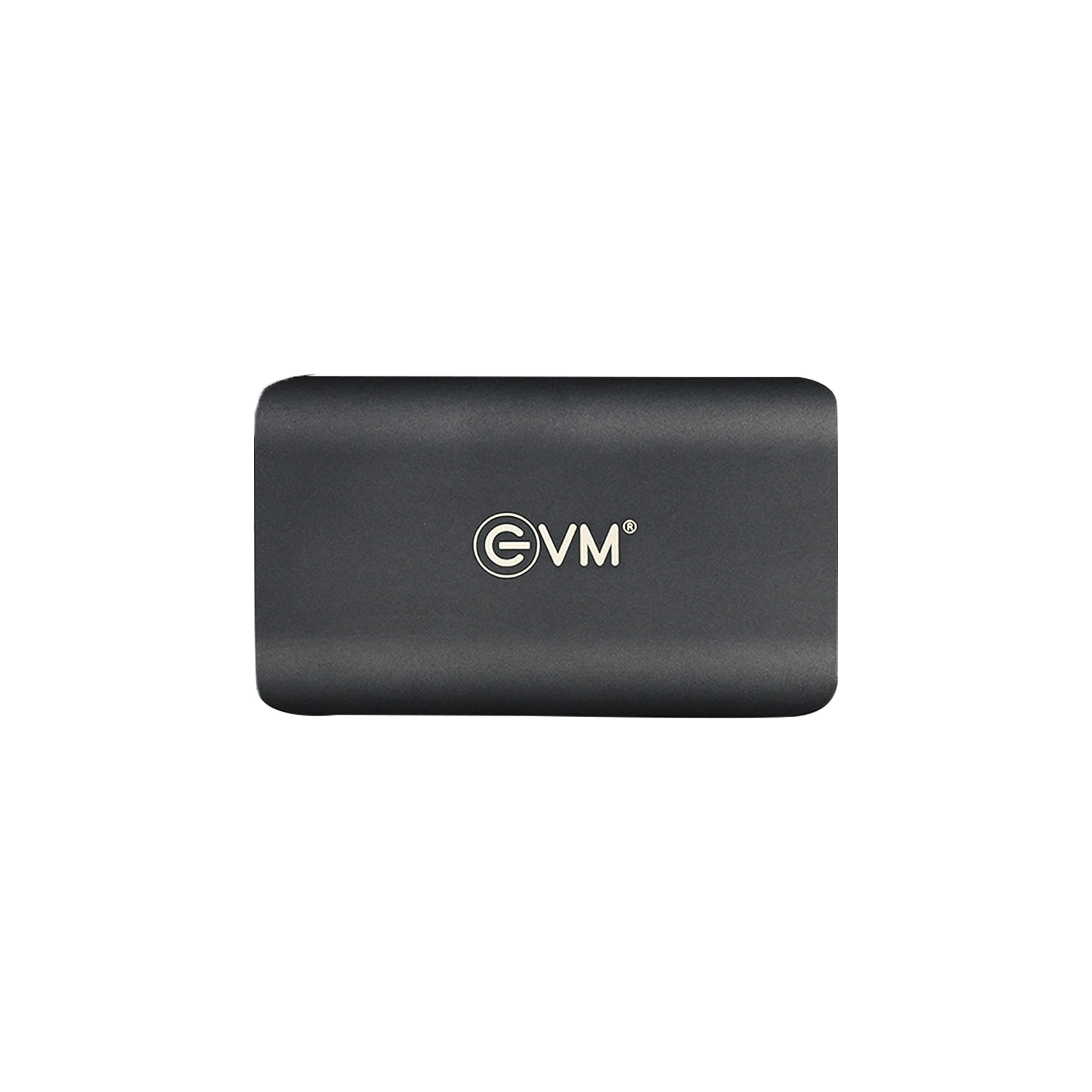 EVM EnSave External SSD 2TB - Smallest Portable SSD - 550 Mb/s Read & 500 Mb/s Write - USB 3.1 Gen 2 Type C - 10 Years Warranty (EPSSD/2TB)