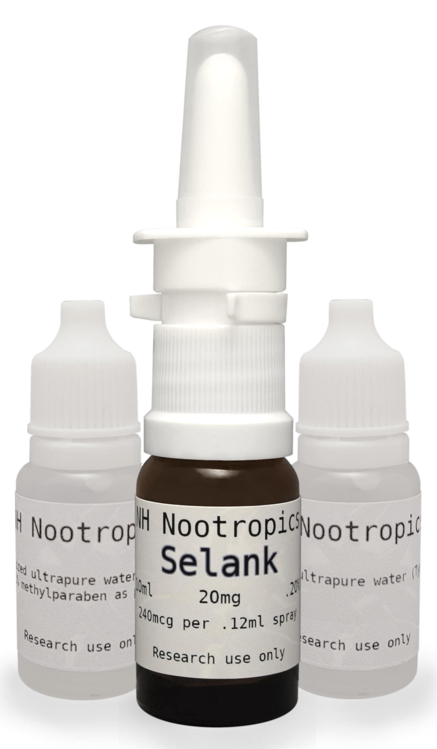 Selank .20% (240mcg/spray) 20mg, 10ml