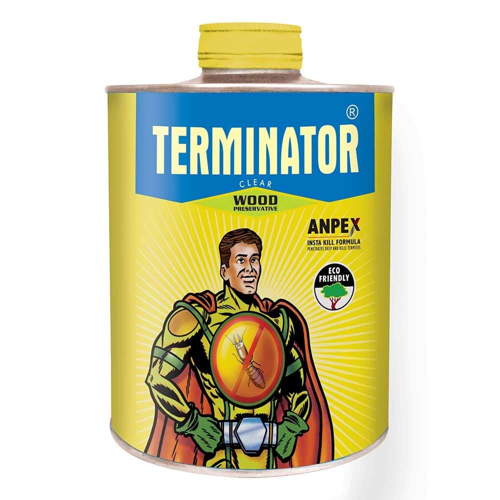 Pidilite Terminator Eco-Friendly Termite Killer Refill Pack | Wood Preservative and Termite, Borer, Insect Repellant | for Home, Kitchen and Offices (3 LTR)