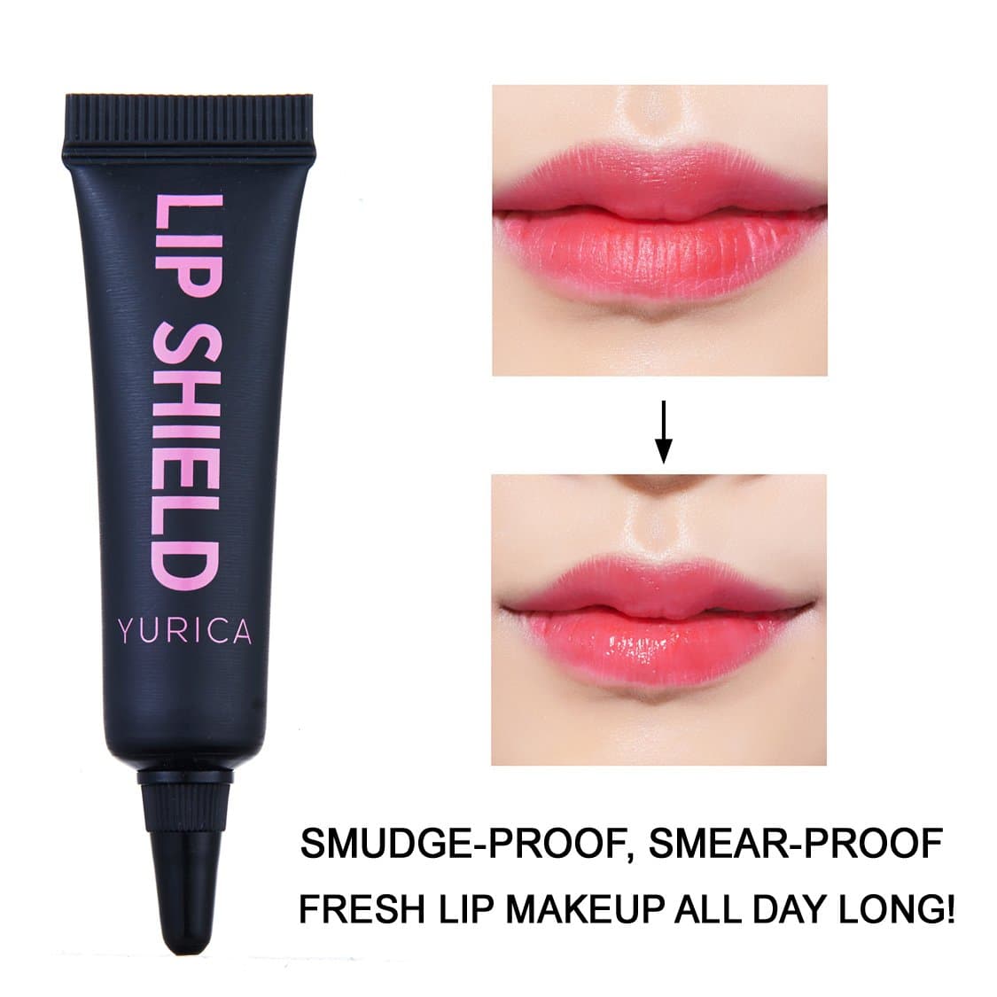 YURICA Lip Makeup Setting Fixer, Lip Shield for your Long Lasting Lip Makeup 5g x1 (Lipstick Top Coating)