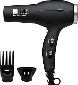 Pro Artist 1875W Turbo Ionic Dryer | Smooth, Frizz Free Blowouts (Black)