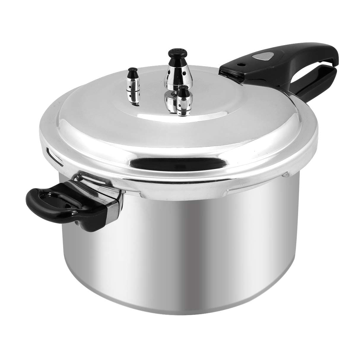 Barton 8QT Pressure Canner Release Valve Aluminum Canning Pot Cooker Pot Stove Top Instant Fast Cooking Pot Stewing Locking System (8 Quarts) Canning and Stewing