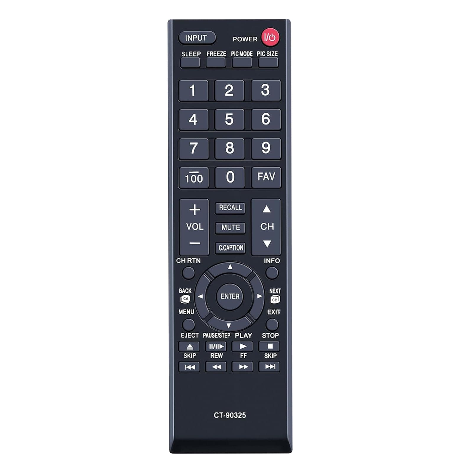 Universal Remote Control for TVs, Replacement Remote for All LCD LED 3D HDTV 4K UHD Smart TV