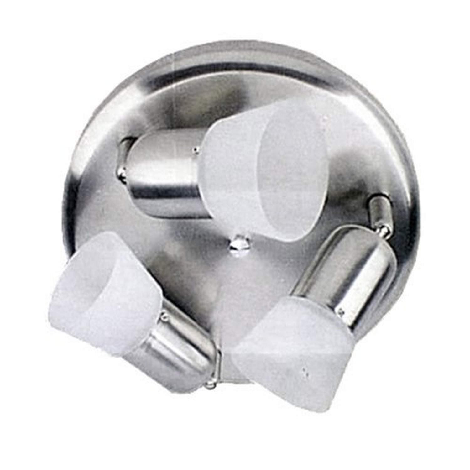 Whitfield CP53BPT 3-Light Pan-Light, Brushed Pewter