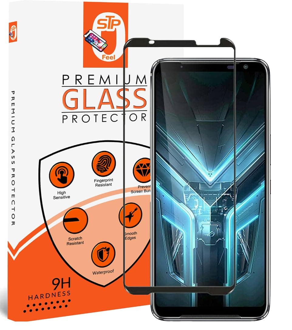 - Advanced Black Border Tempered Glass Screen Protector Compatible for Asus ROG Phone 7 / ROG 7 Pro/ROG 7 Ultimate | Full Edge to Edge Screen Guard Protector, Pack of 1