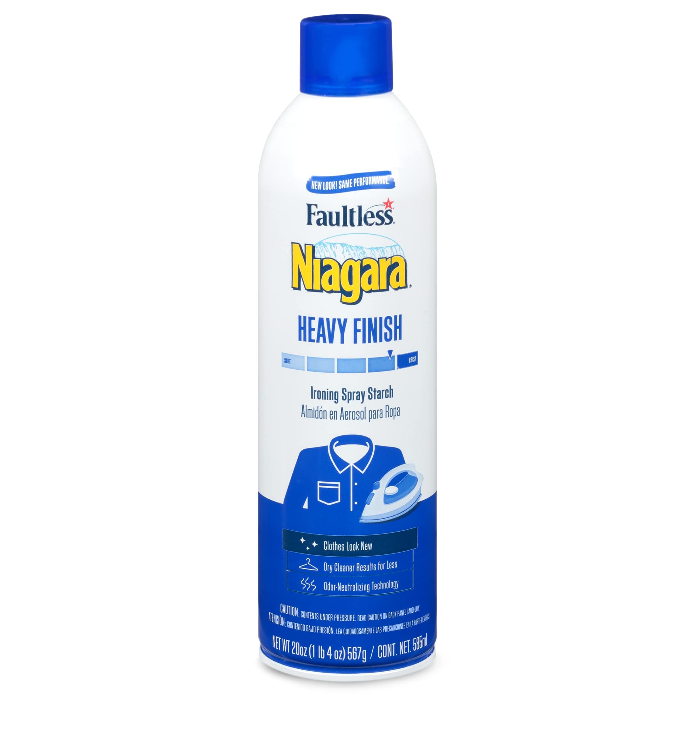 Niagara Niagara Spray Starch Plus, Heavy, 20 Oz