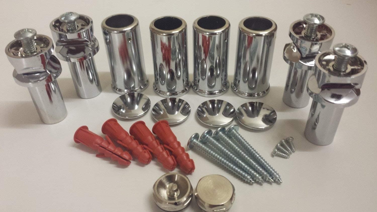 Universal Towel Rail / Radiator Bracket Kit, Complete Set