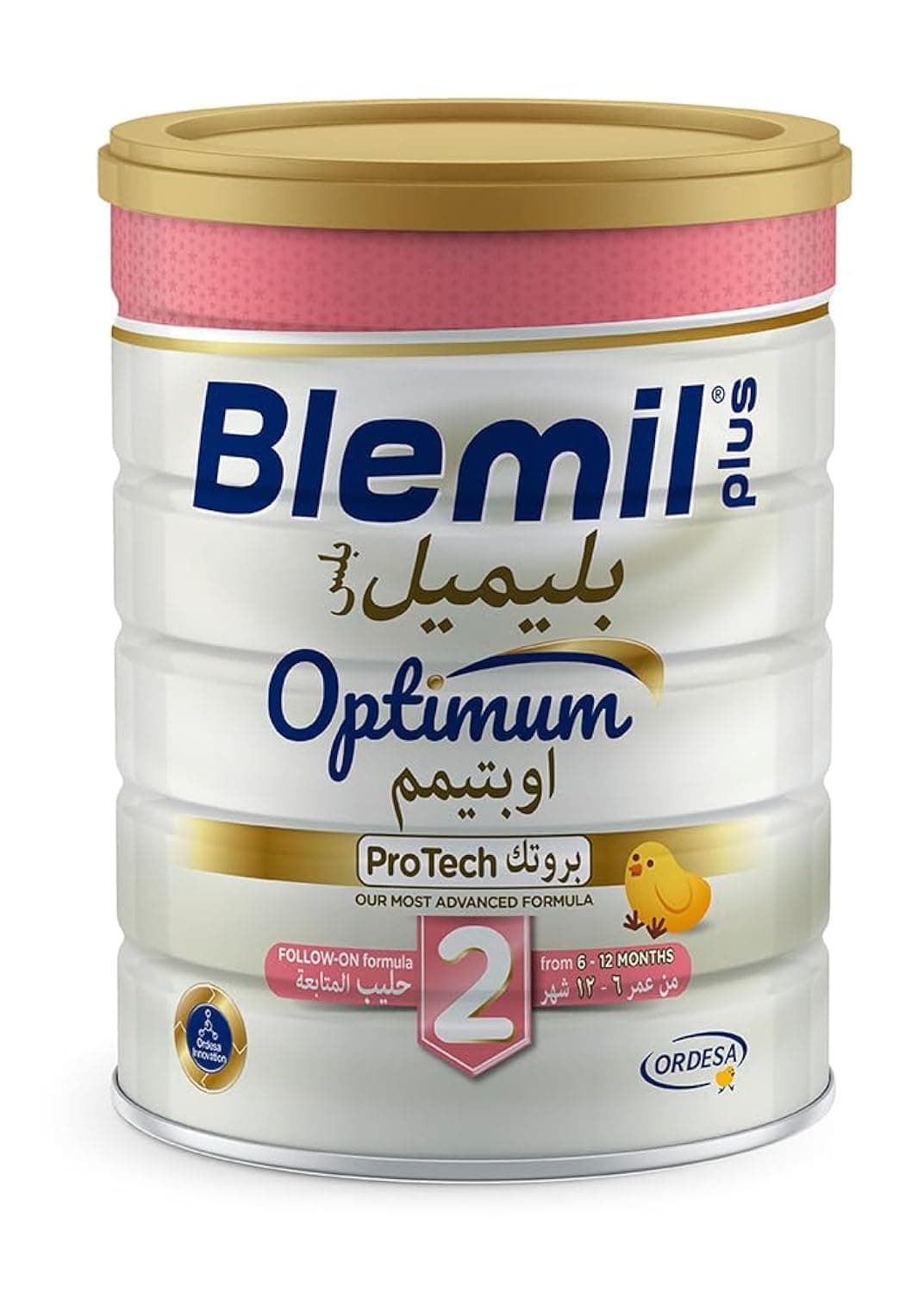 Blemil Plus Ordesa 2 Optimum ProTech Most Advanced Nutritional Formula for Infant From 6-12 Months. 800 g