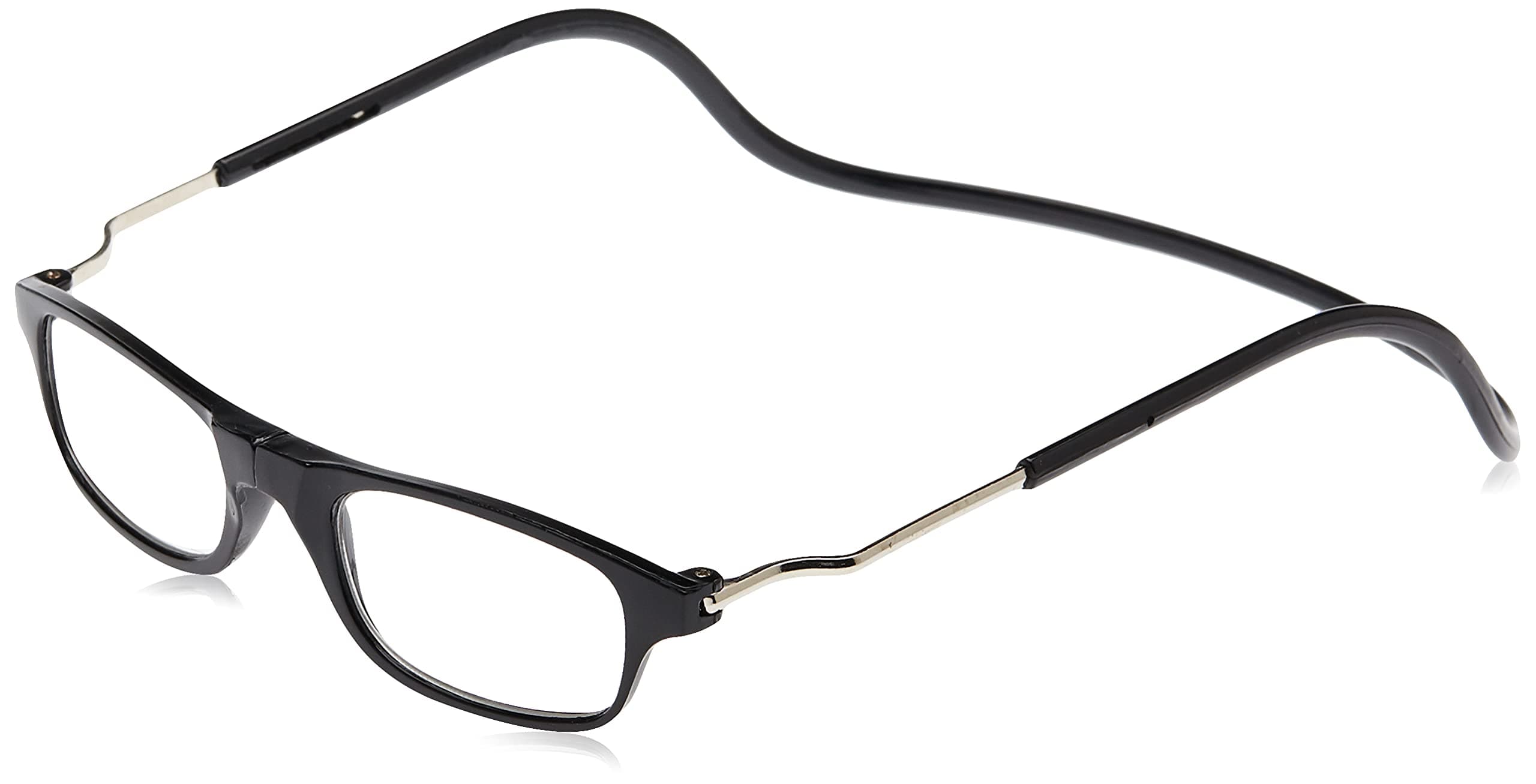Magnetic Reading Glasses Plastic 1.5 Black
