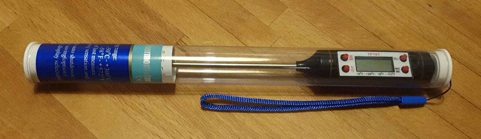 LCD Kitchen Thermometer with Probe -50 ~ 300 °C, Desmarte – BBQ Roasting Oven Connoisseur Thermometer Probe