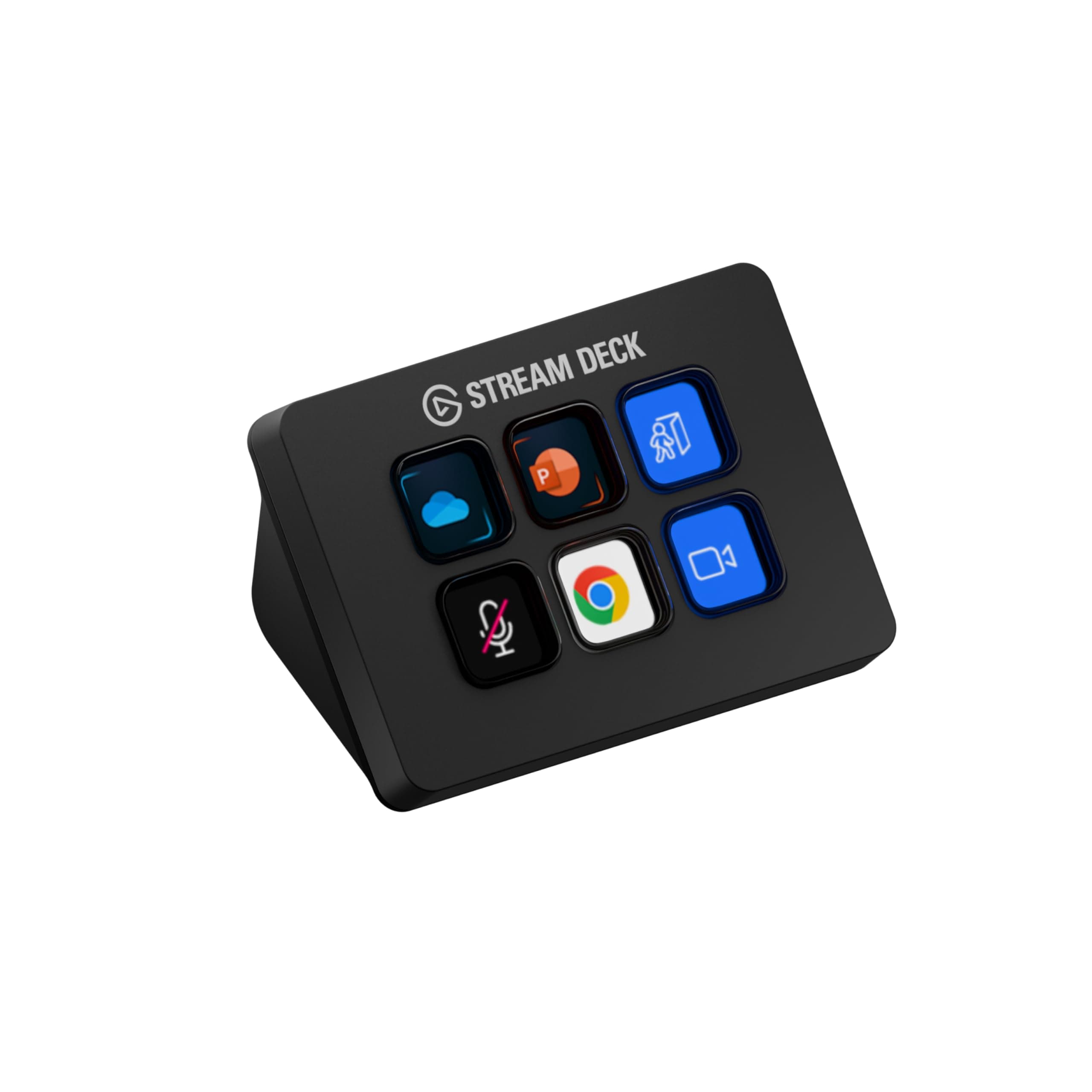Elgato Stream Deck Mini – Control Zoom, Teams, PowerPoint, MS Office and Boost Productivity with Seamless Integration for Daily Apps, Set Up Shortcuts Easily, USB, Compatible with Mac and PC