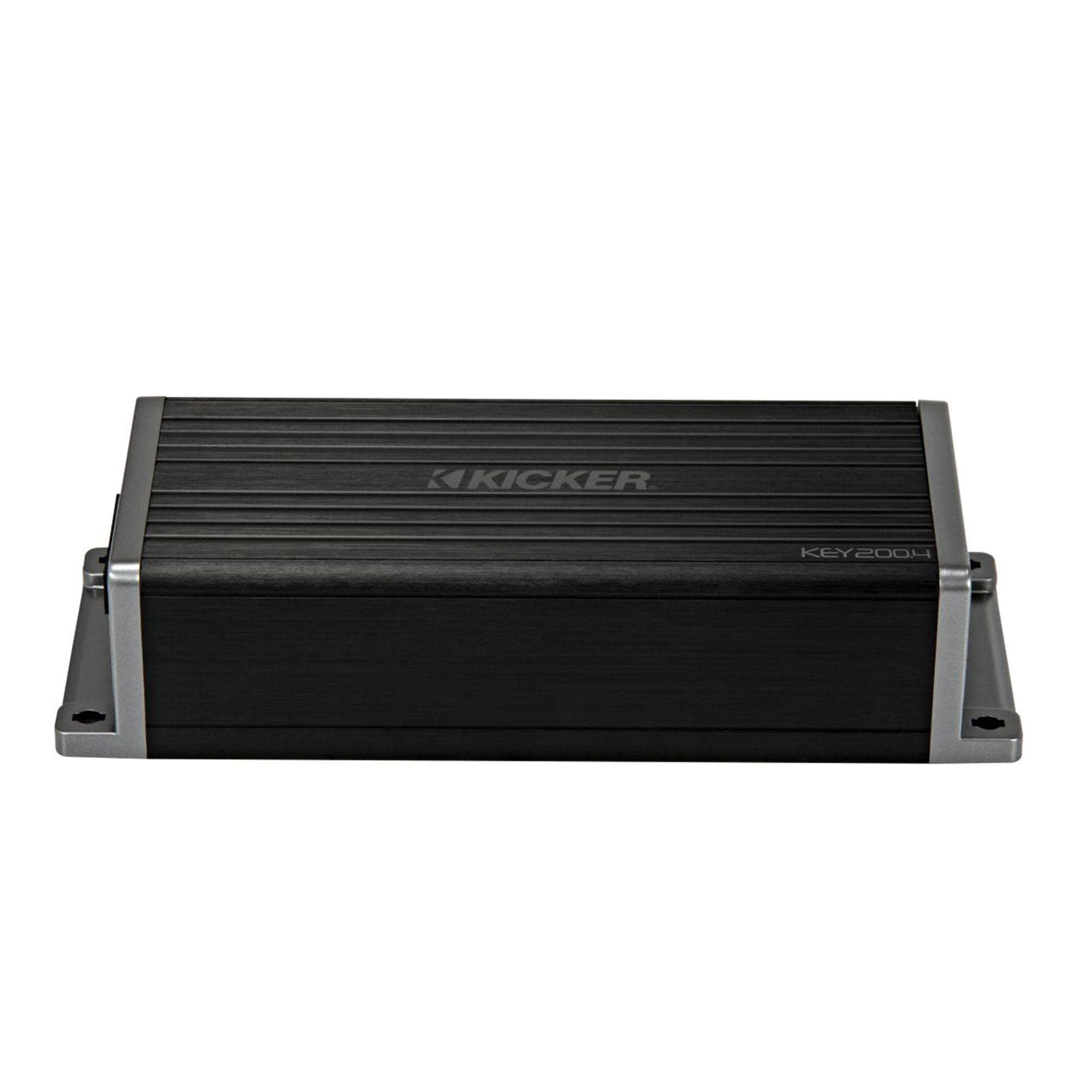 Kicker 47KEY2004 Key 4-Channel DSP Smart Amplifier, 4x50W