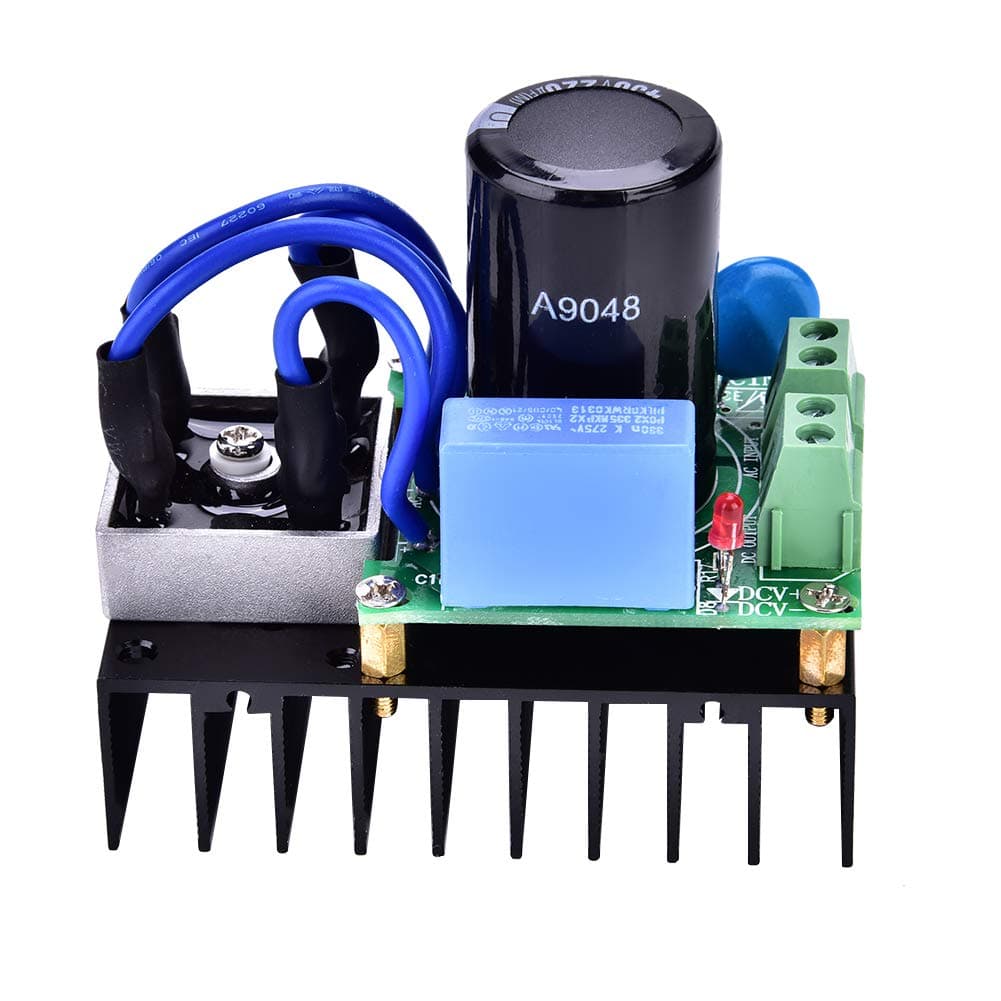 Rectifier Board Module, 0-220V AC to 0-311V DC 10A Universal Mutiple Protection Against Lightning Circuit Rectifier Board Module