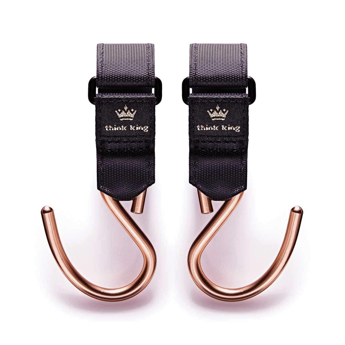 Mighty Pushchair Hook Aluminium with Non-Slip Coating Pack of 2