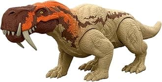 Rebirth Strike Attack Inostrancevia Dinosaur Toy With Single Strike Action, Authentic Posable Design