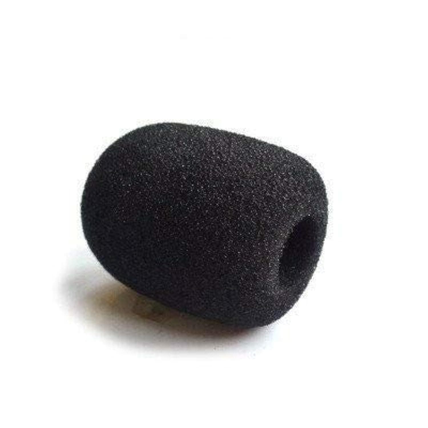 JMXLDS Microphone Foam Sponge Windscreen for HyperX Cloud 2, Core, Silver, X Gaming Headsets (2PCS, Black)