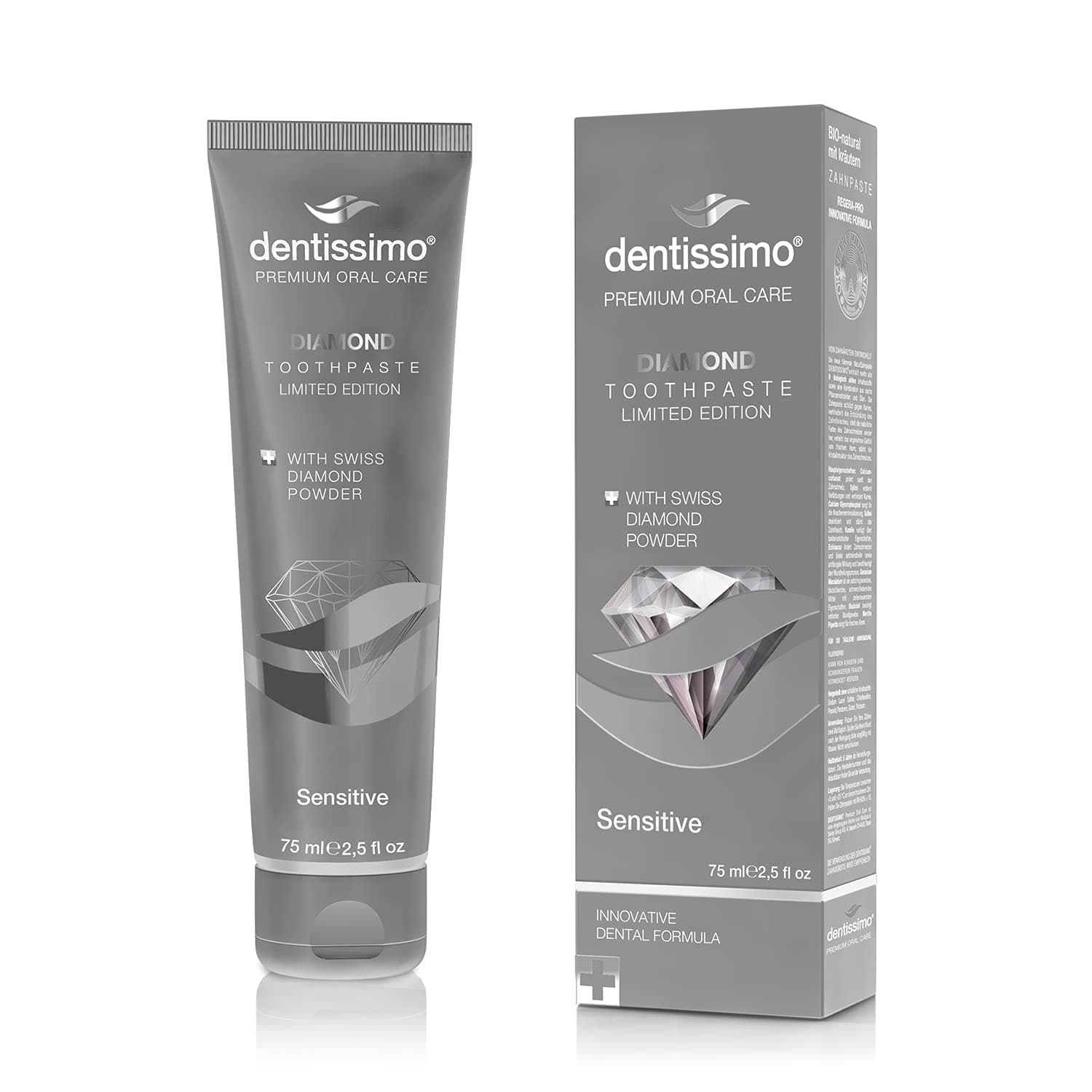 Diamond Sensitive Tooth Gel – Fluoride Free – Shield Protection