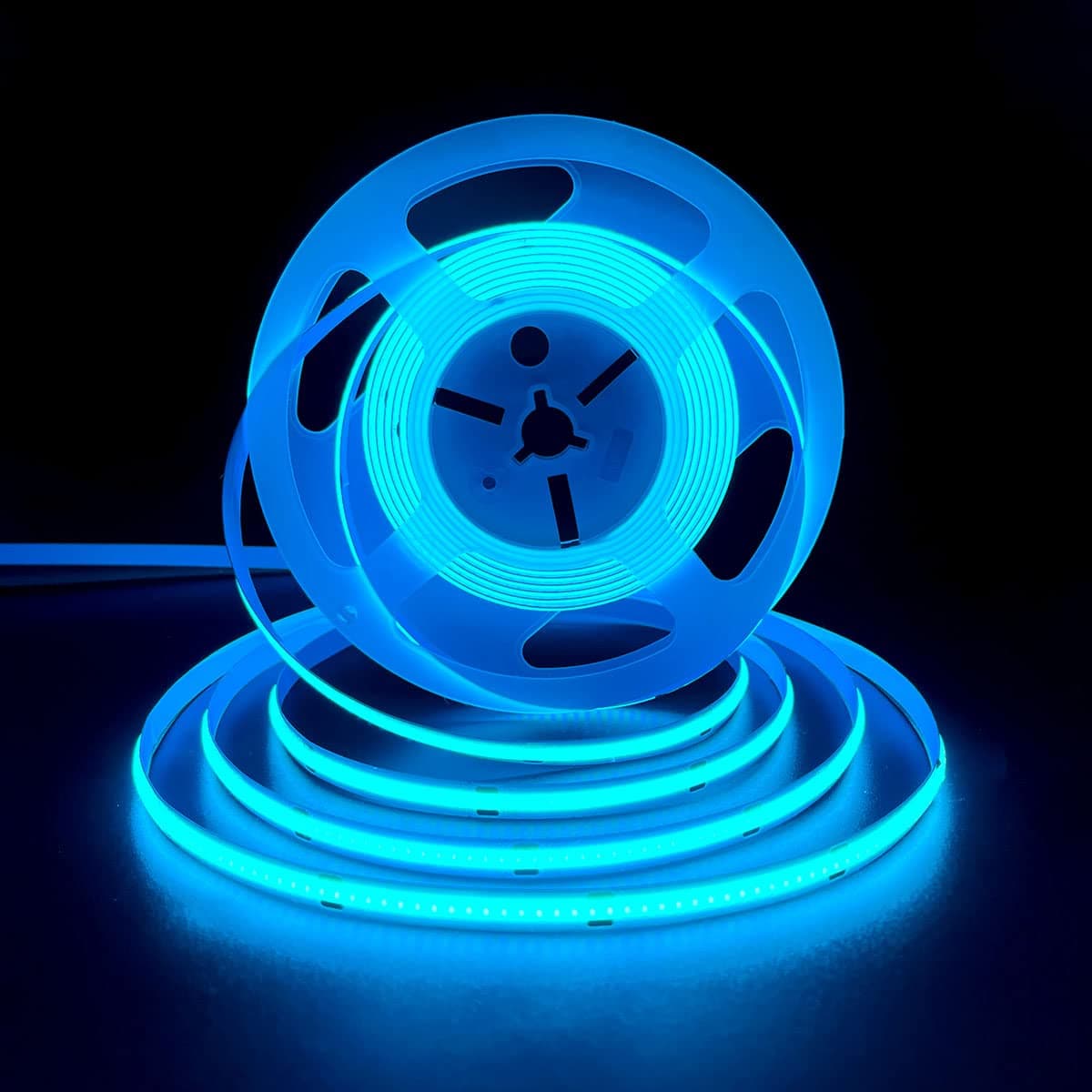 COB LED Strip Lights Ice Blue DC12V